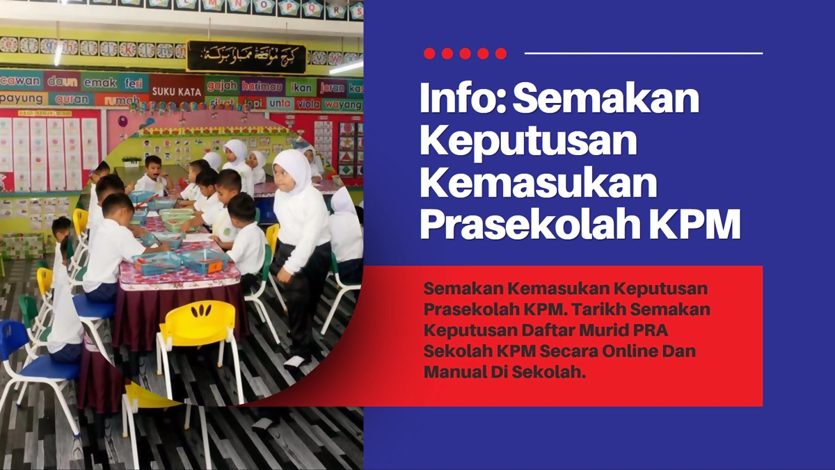 keputusan prasekolah