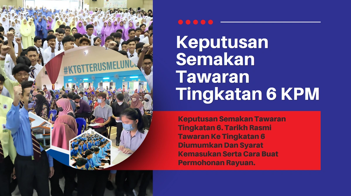 semakan tawaran tingkatan 6