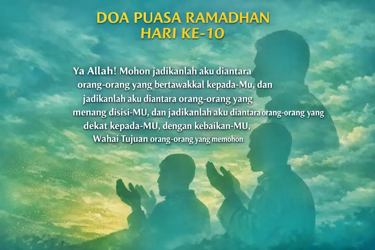 doa harian ramadan hari 10