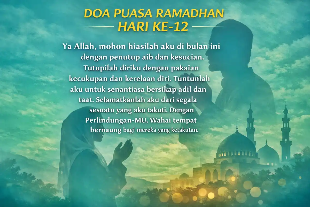 doa harian ramadan hari 12