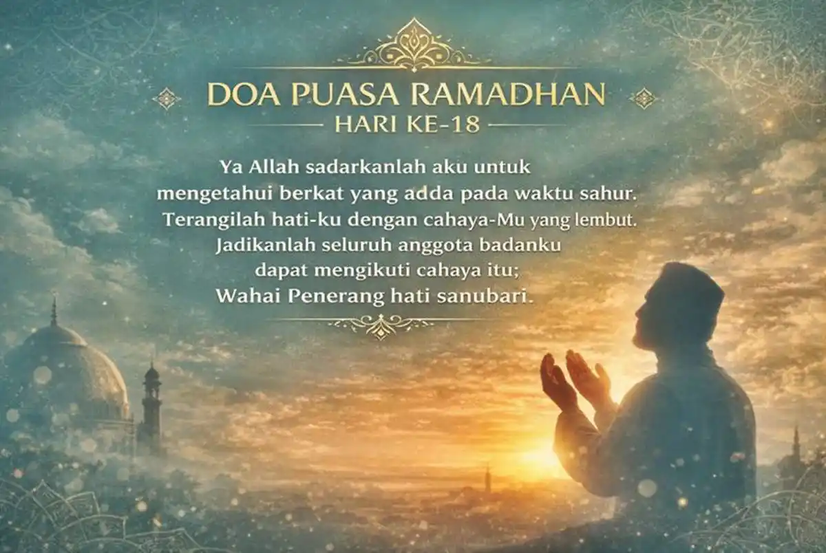 doa harian ramadan hari 18
