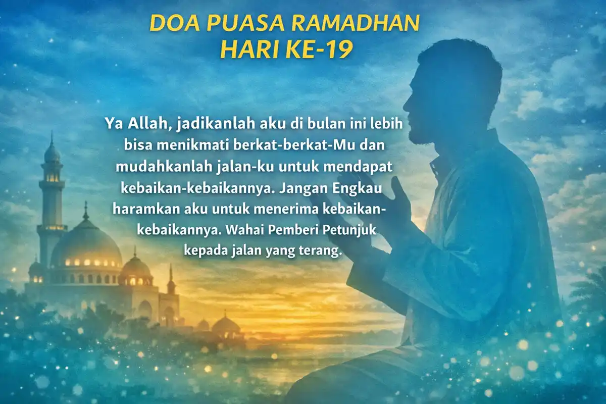 doa harian ramadan hari 19