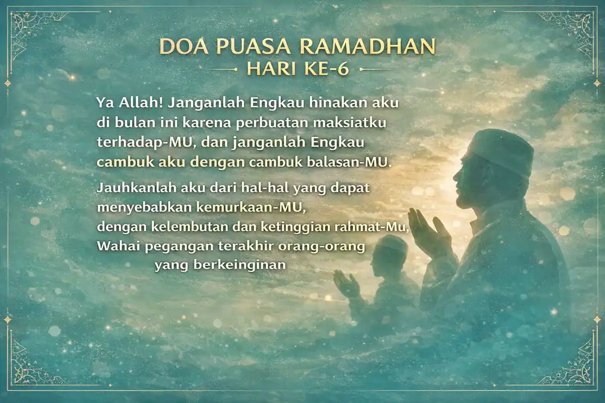 doa harian ramadan hari 6