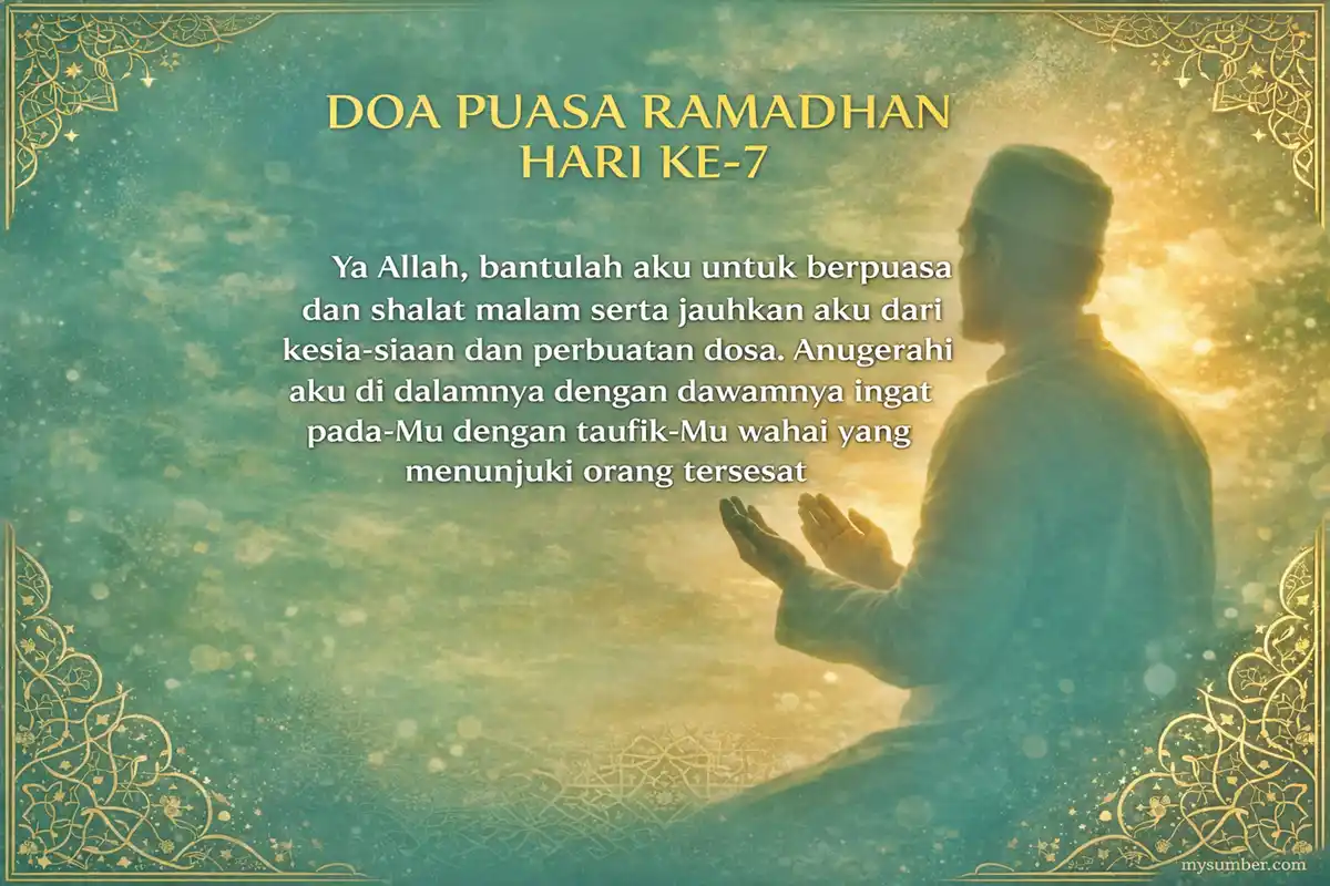doa harian ramadan hari 7