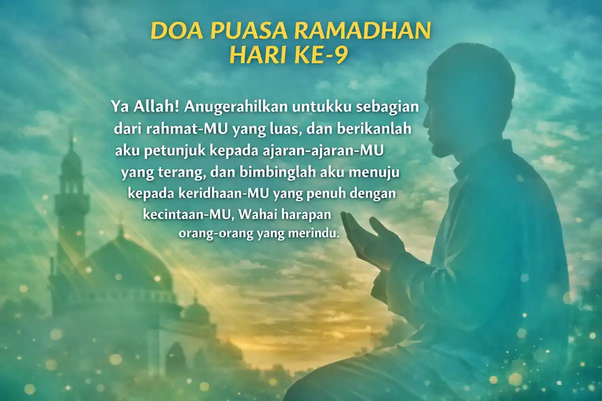 doa harian ramadan hari 9