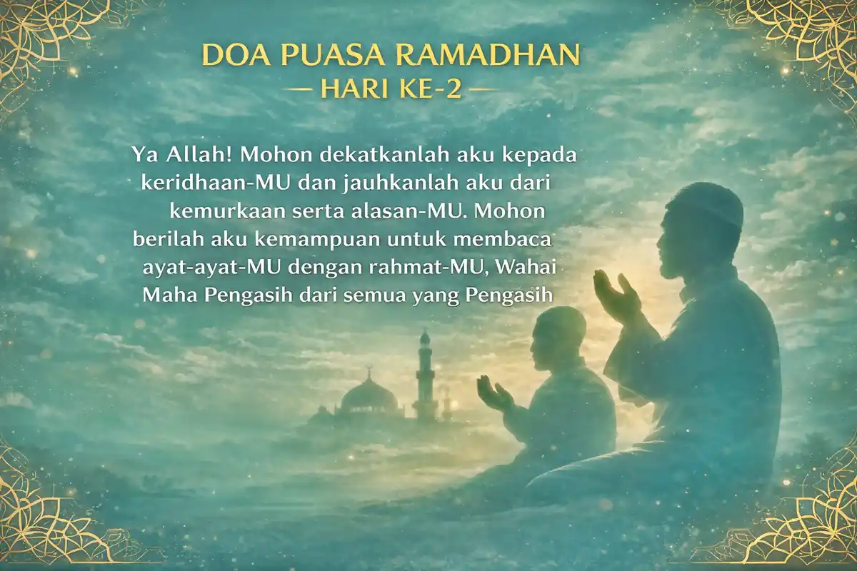 doa puasa ramadan hari 2