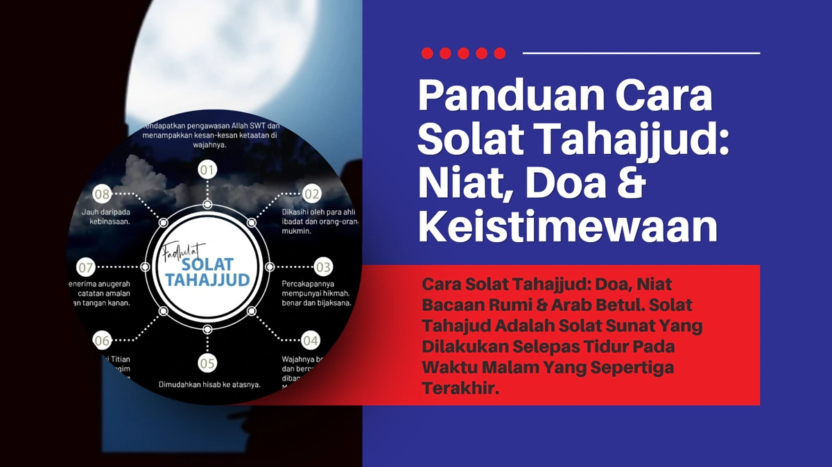 cara solat tahajjud