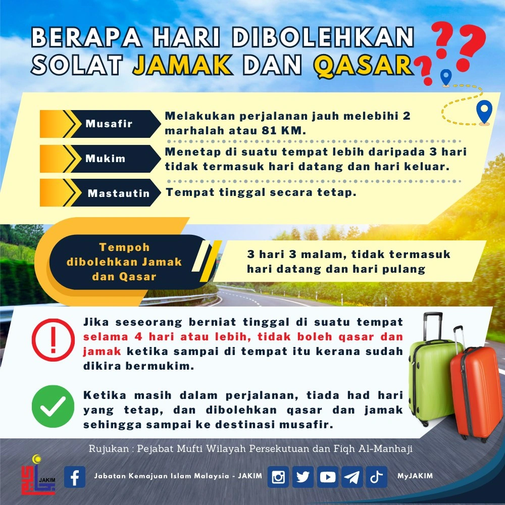 info solat jamak qasar jakim