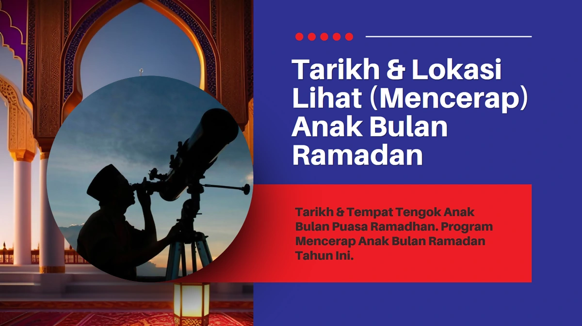 lihat anak bulan ramadan