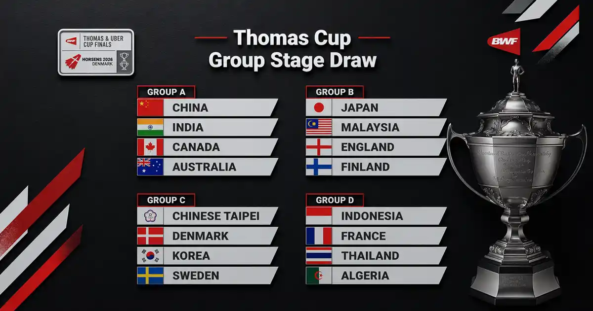 senarai pasukan negara piala thomas 2026