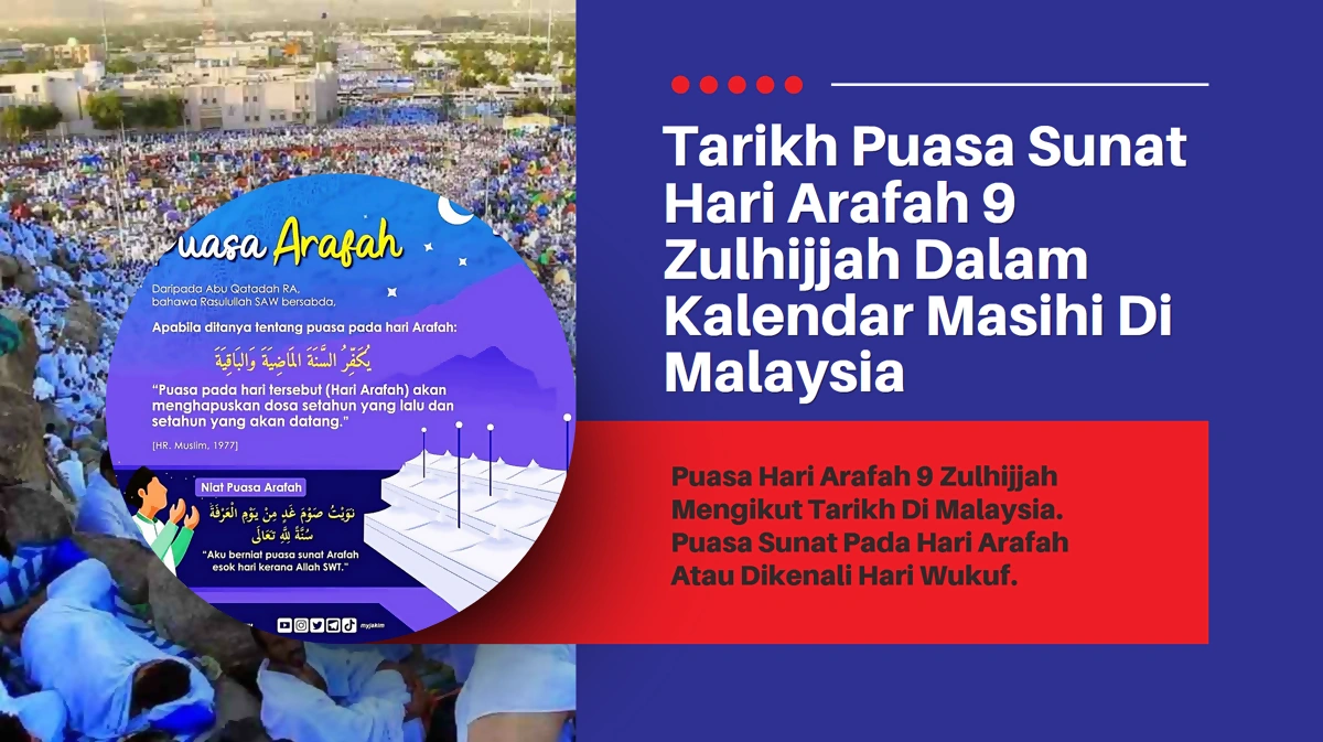 tarikh puasa hari arafah