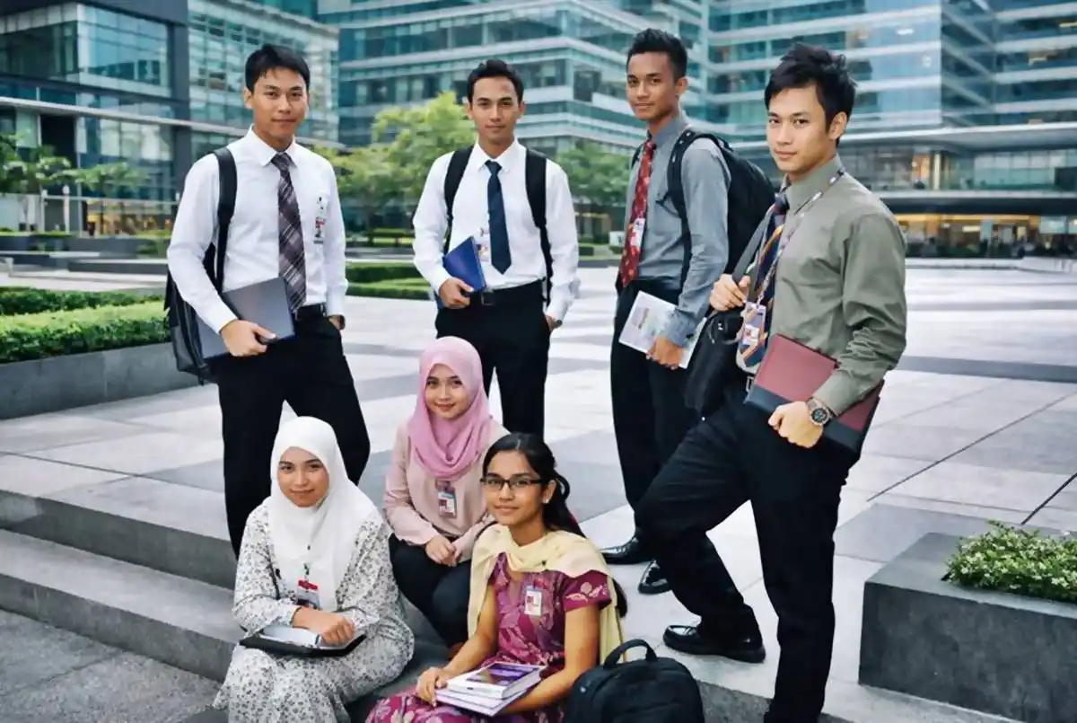 gaya pakaian pelajar tingkatan 6