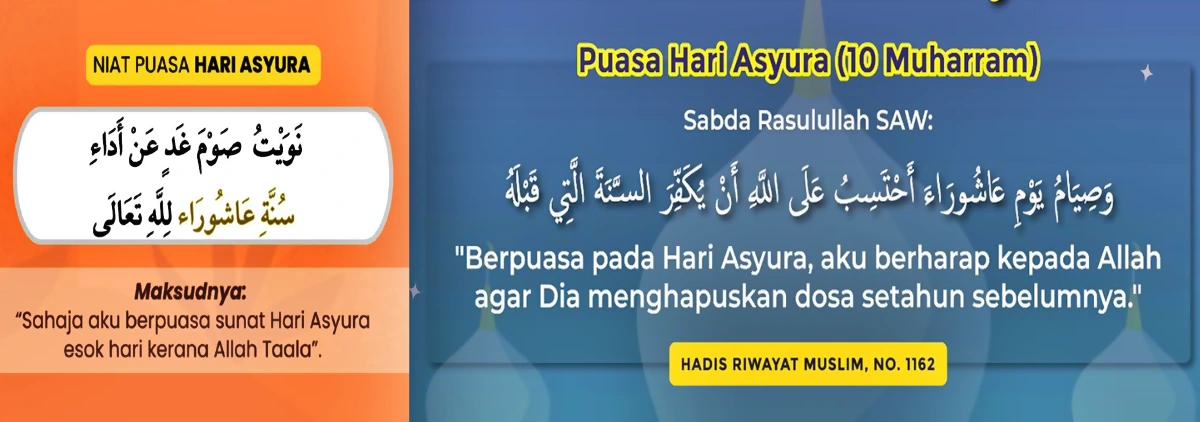 niat puasa asyura