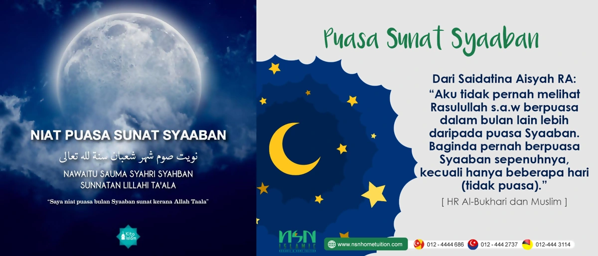 niat puasa sunat syaaban