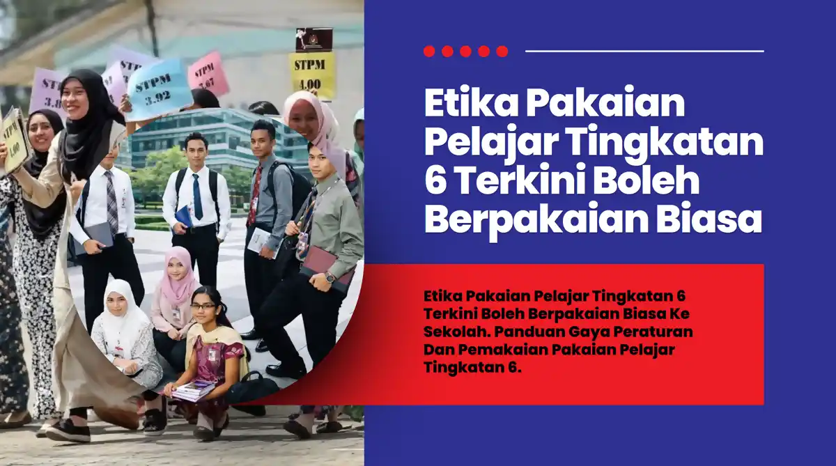 pakaian pelajar tingkatan 6