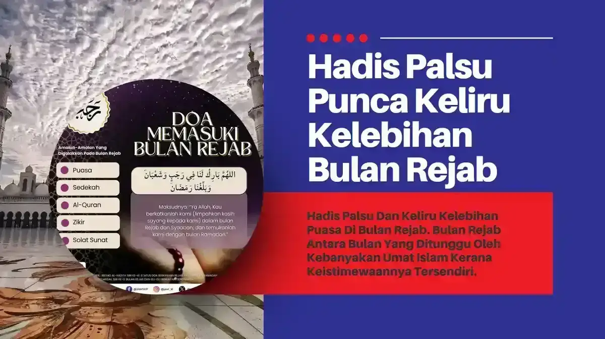 hadis palsu bulan rejab
