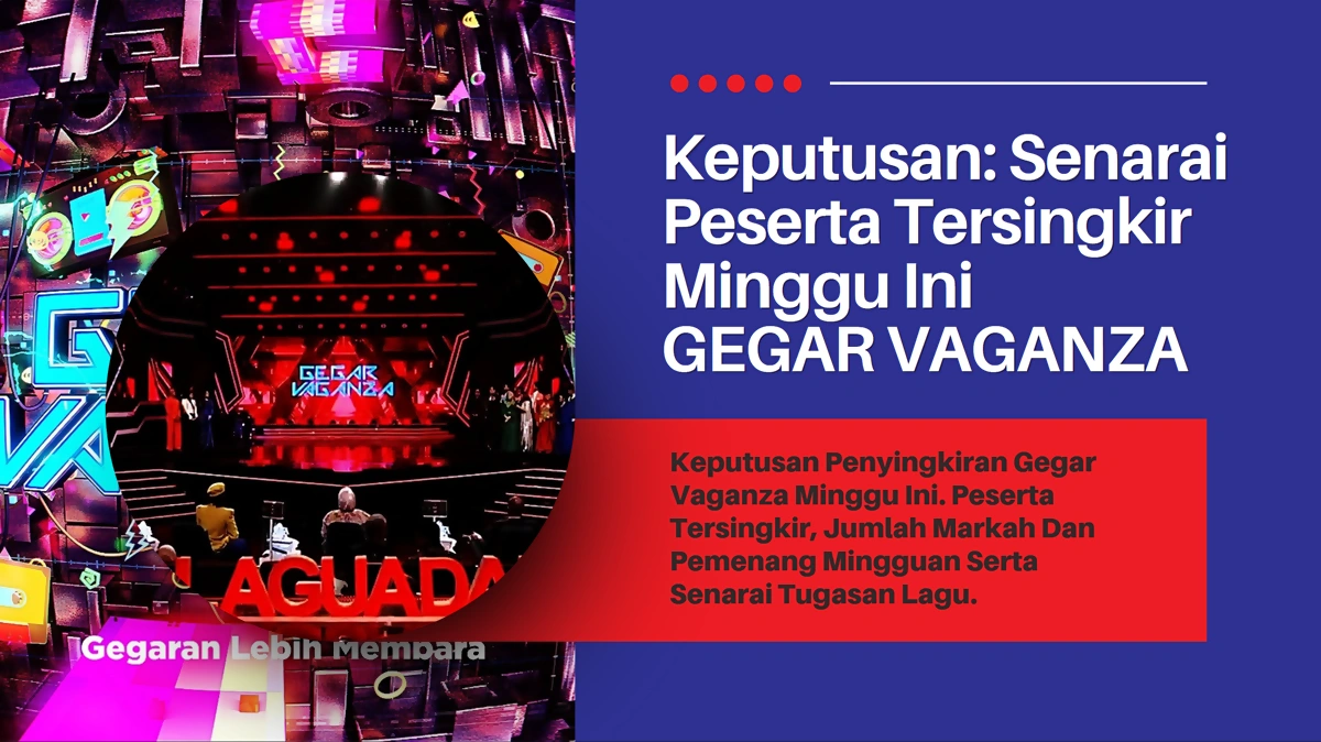 gegar vaganza keputusan