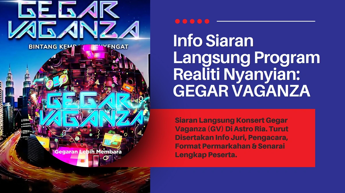 gegar vaganza live