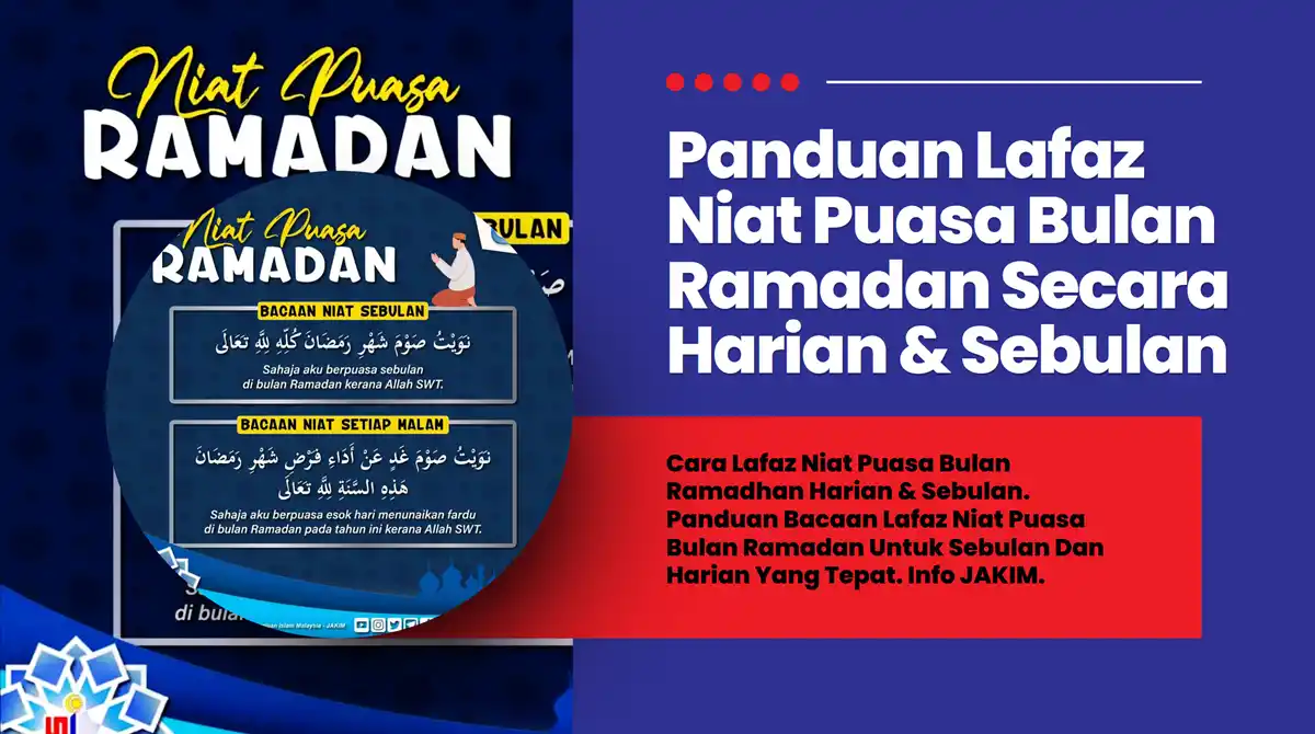 lafaz niat puasa ramadan sebulan harian