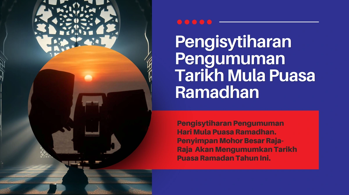 pengumuman tarikh puasa ramadan