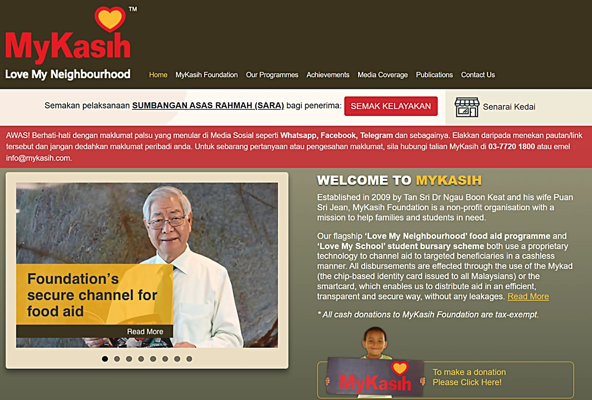 portal rasmi mykasih