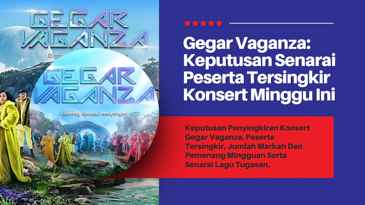 keputusan gegar vaganza
