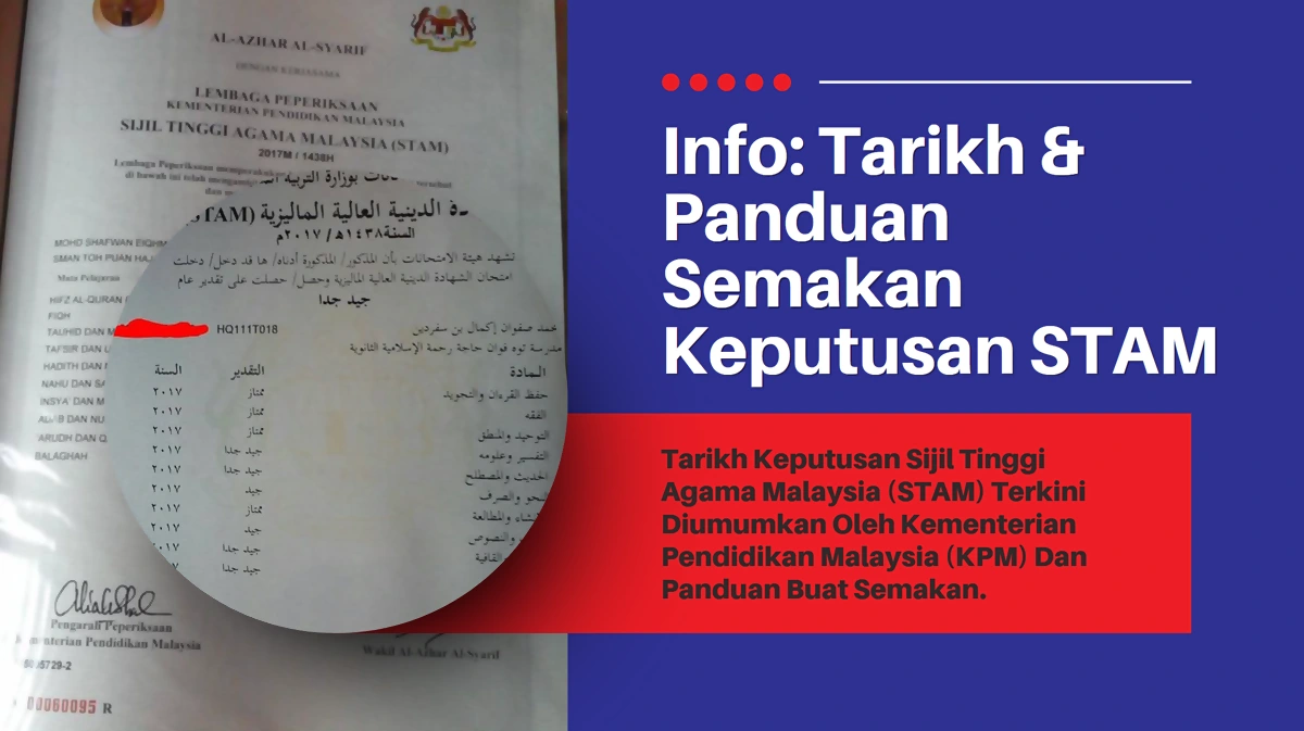 keputusan stam tahun ini