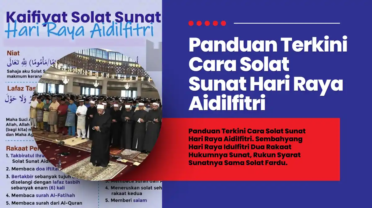 cara sembahyang raya aidilfitri