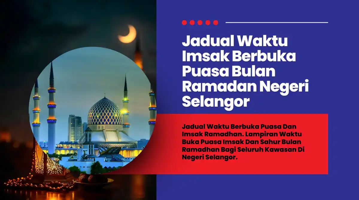 waktu berbuka puasa selangor