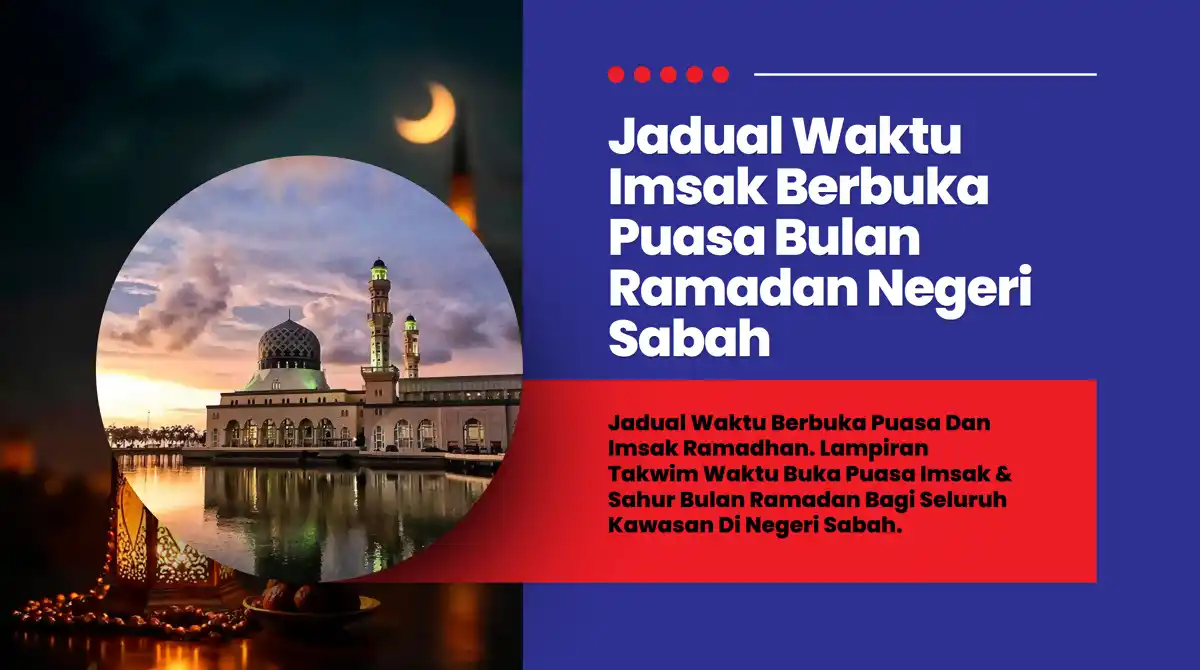 waktu berbuka puasa sabah