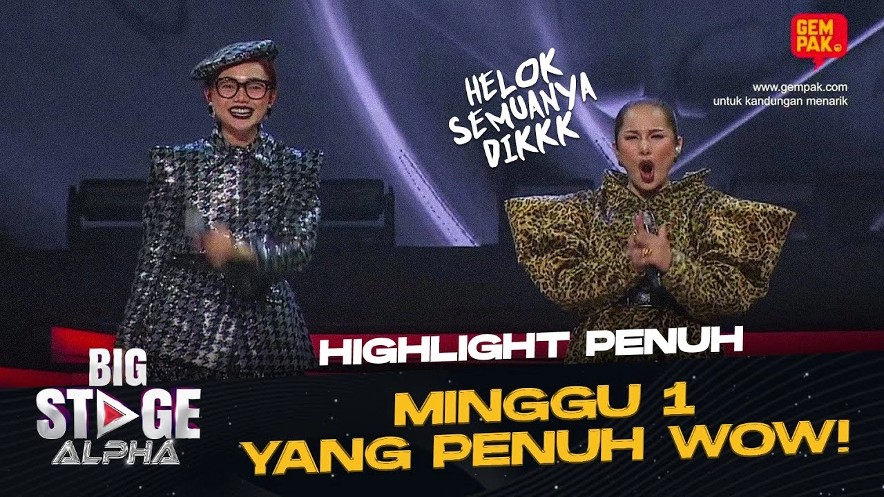 big stage alpha 2025 minggu 1