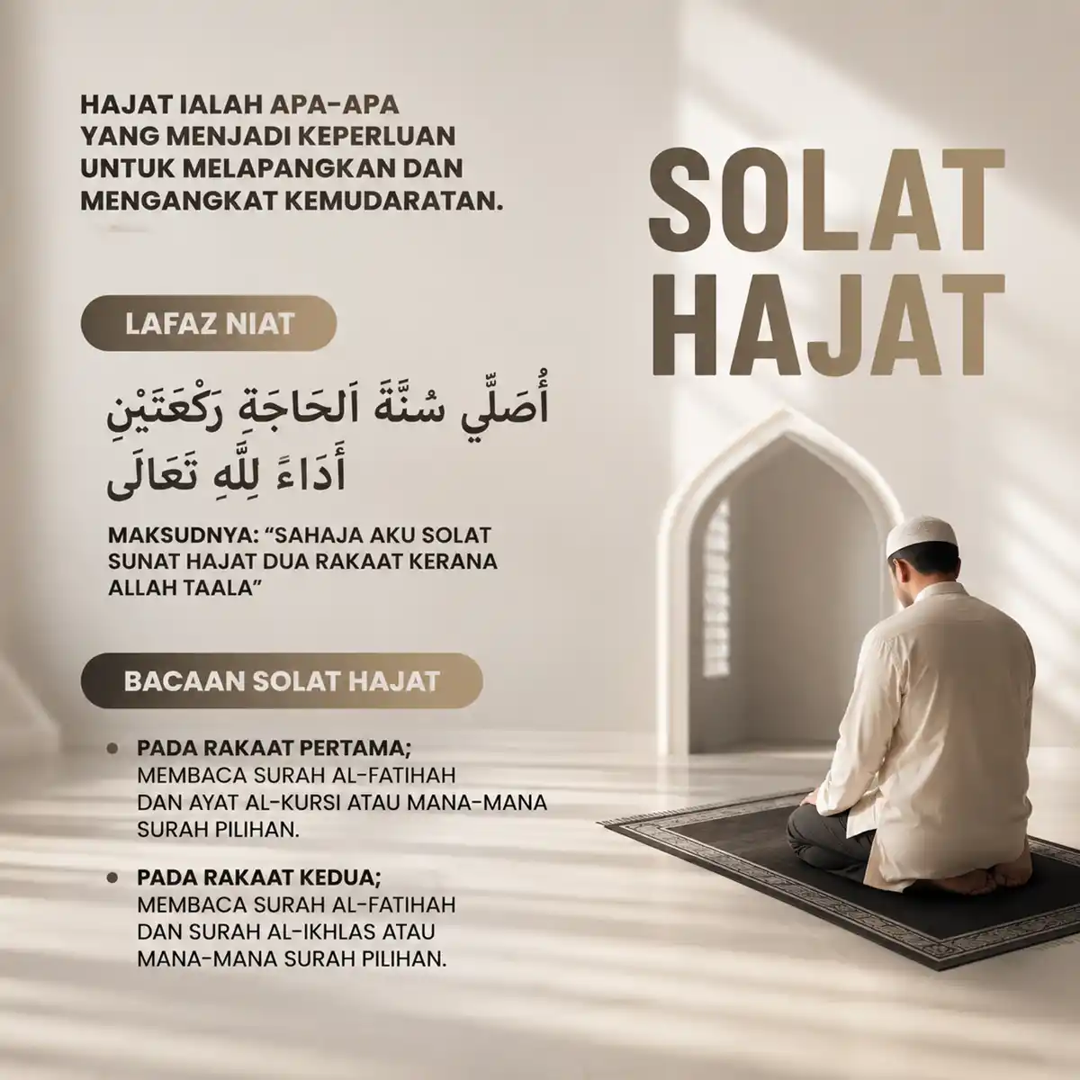 buat solat hajat