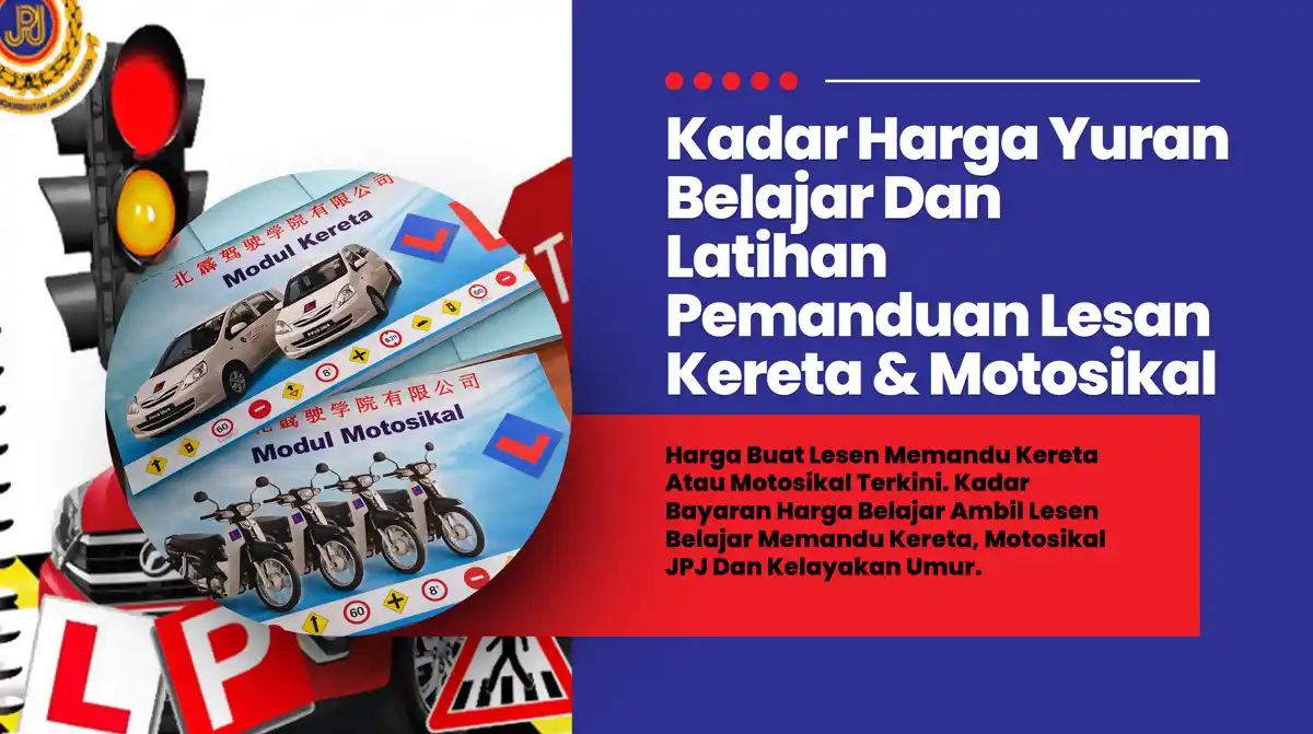 harga lesen motosikal kereta