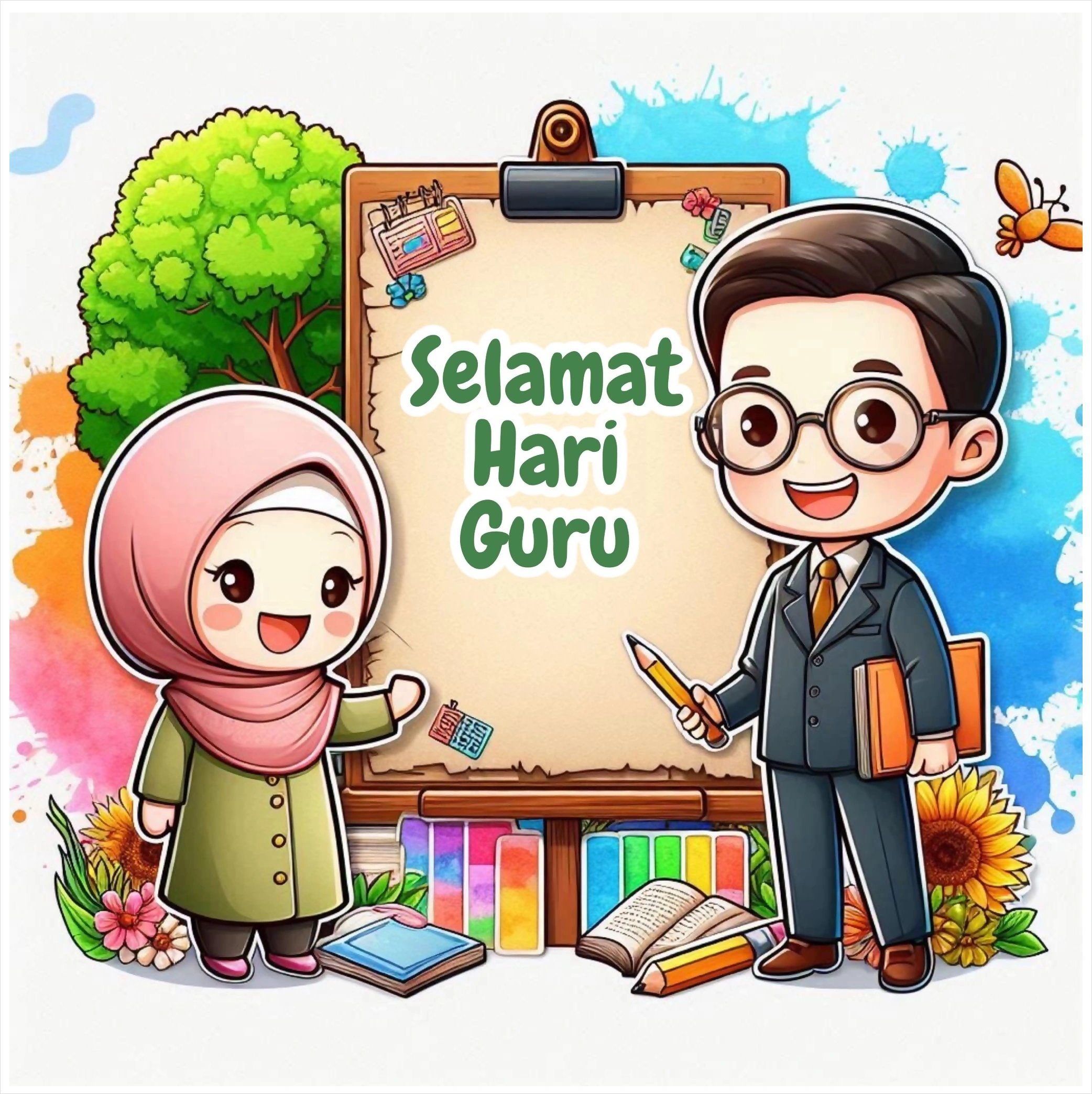 kad ucapan hari guru doodle 1