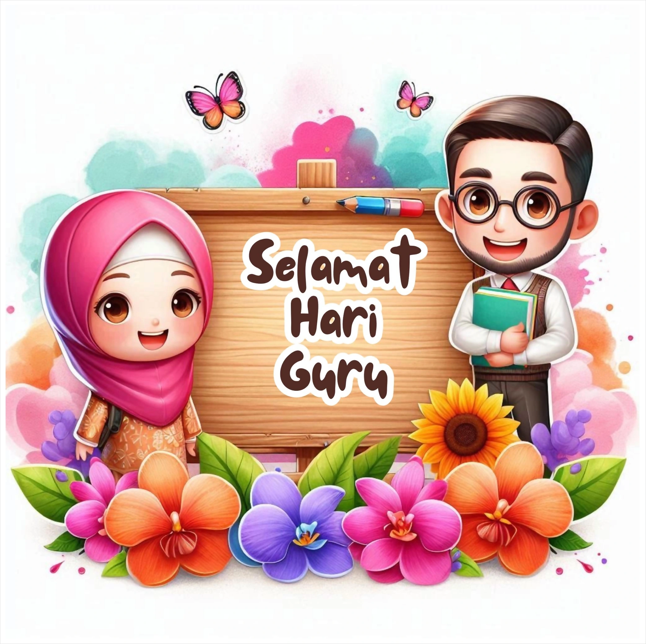 kad ucapan hari guru doodle 2