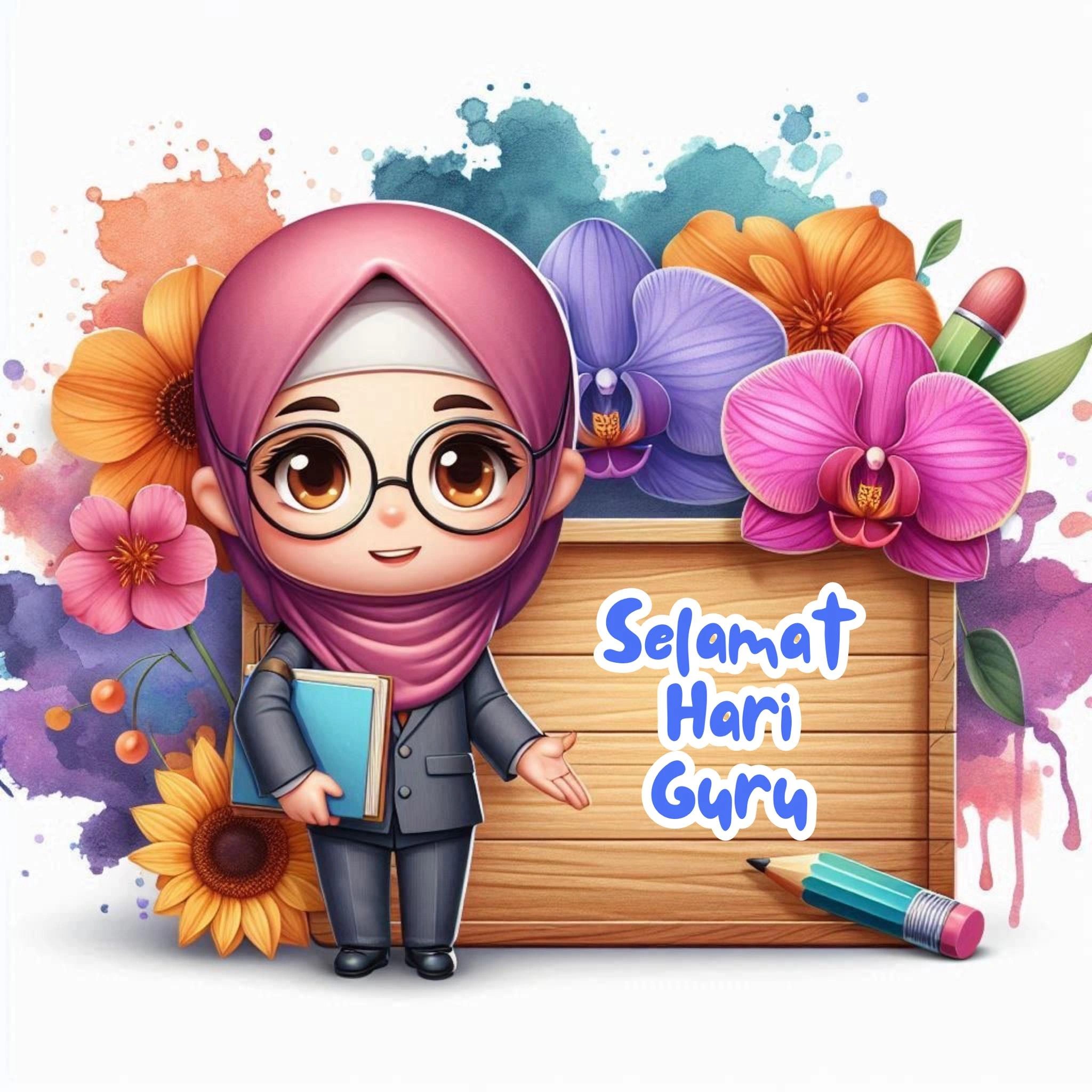 kad ucapan hari guru doodle 5