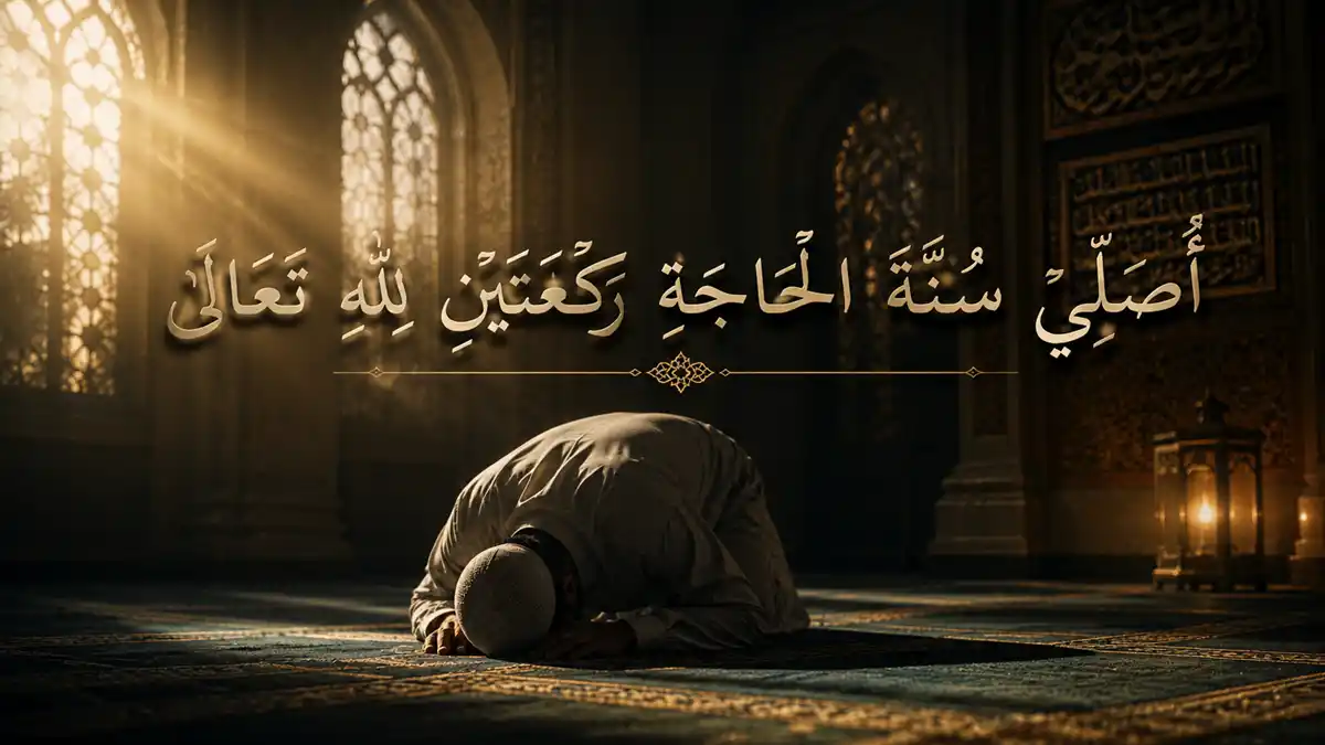 lafaz niat solat hajat