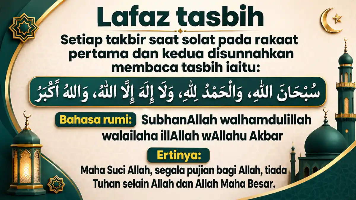 lafaz tasbih solat