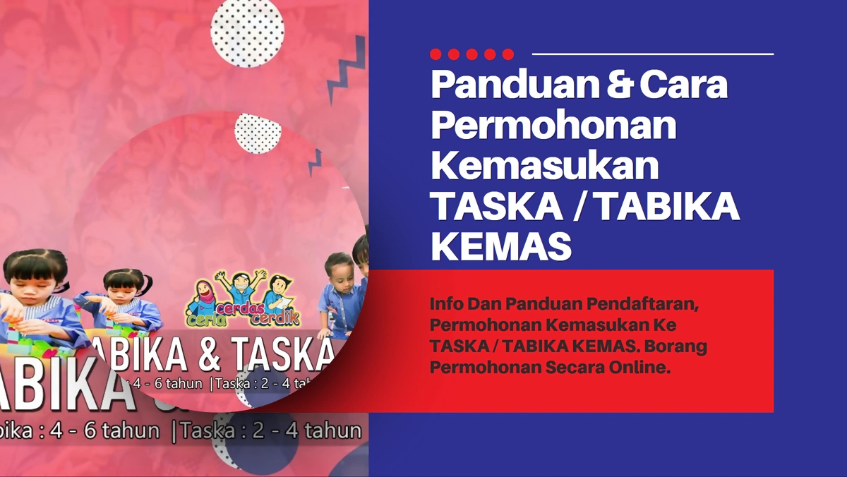 permohonan taska tadika kemas