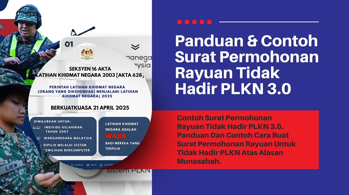 permohonan tidak hadir plkn