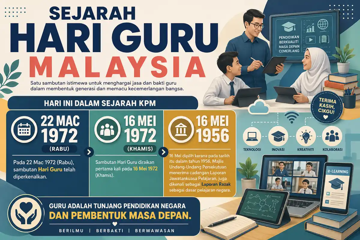 sejarah hari guru malaysia