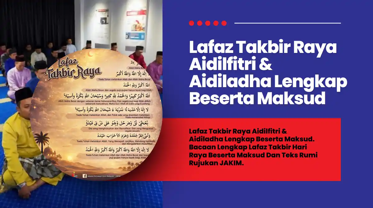 takbir raya aidilfitri aidiladha