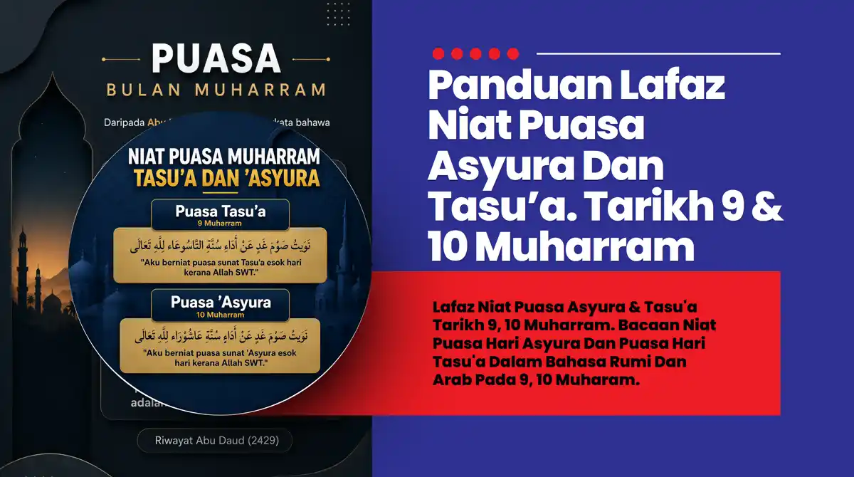 bacaan niat puasa asyura tasua