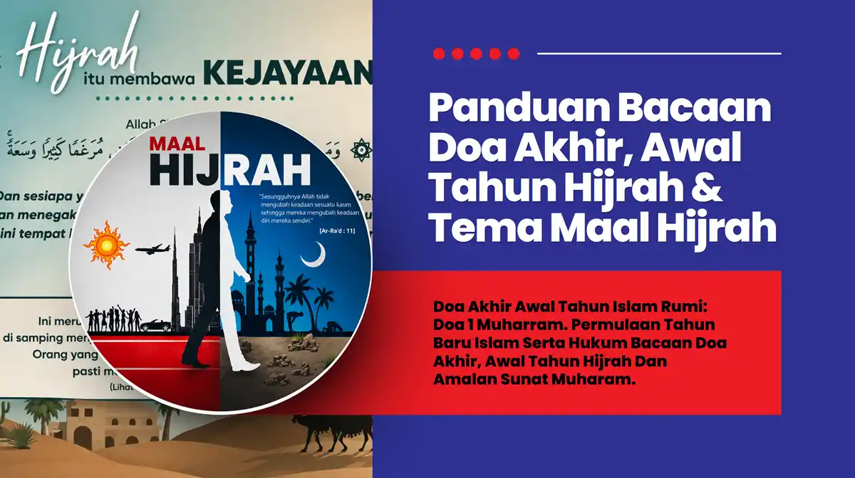 doa akhir awal tahun islam rumi arab