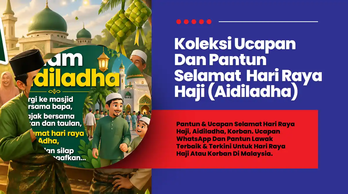 kad ucapan pantun selamat haji raya haji aidiladha
