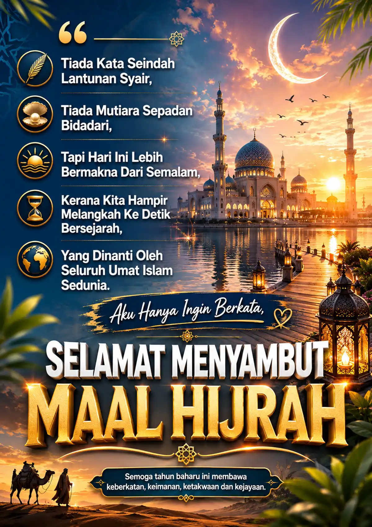 kad ucapan salam maal hijrah 1