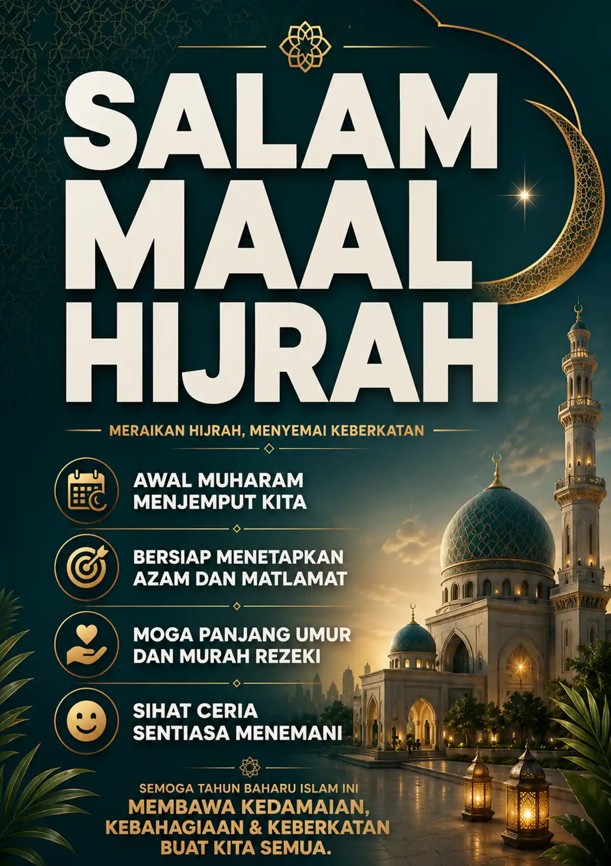 kad ucapan salam maal hijrah 8