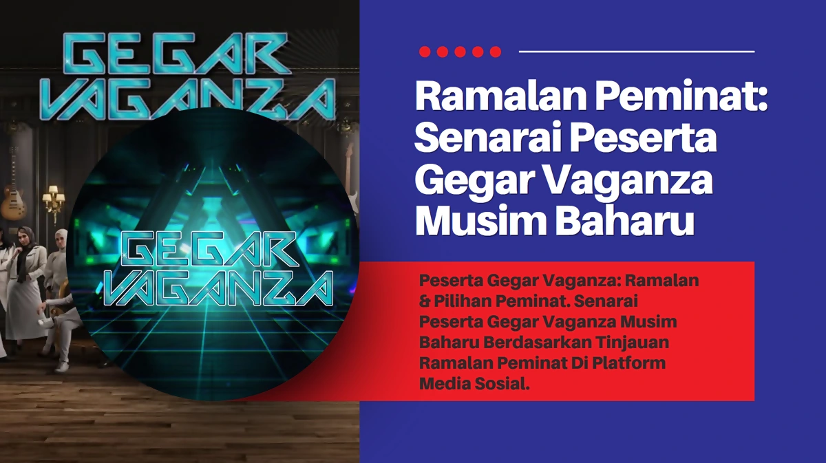 ramalan peserta gegar vaganza