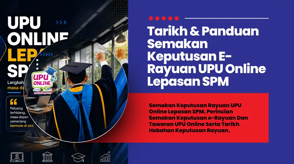 keputusan rayuan upu online spm