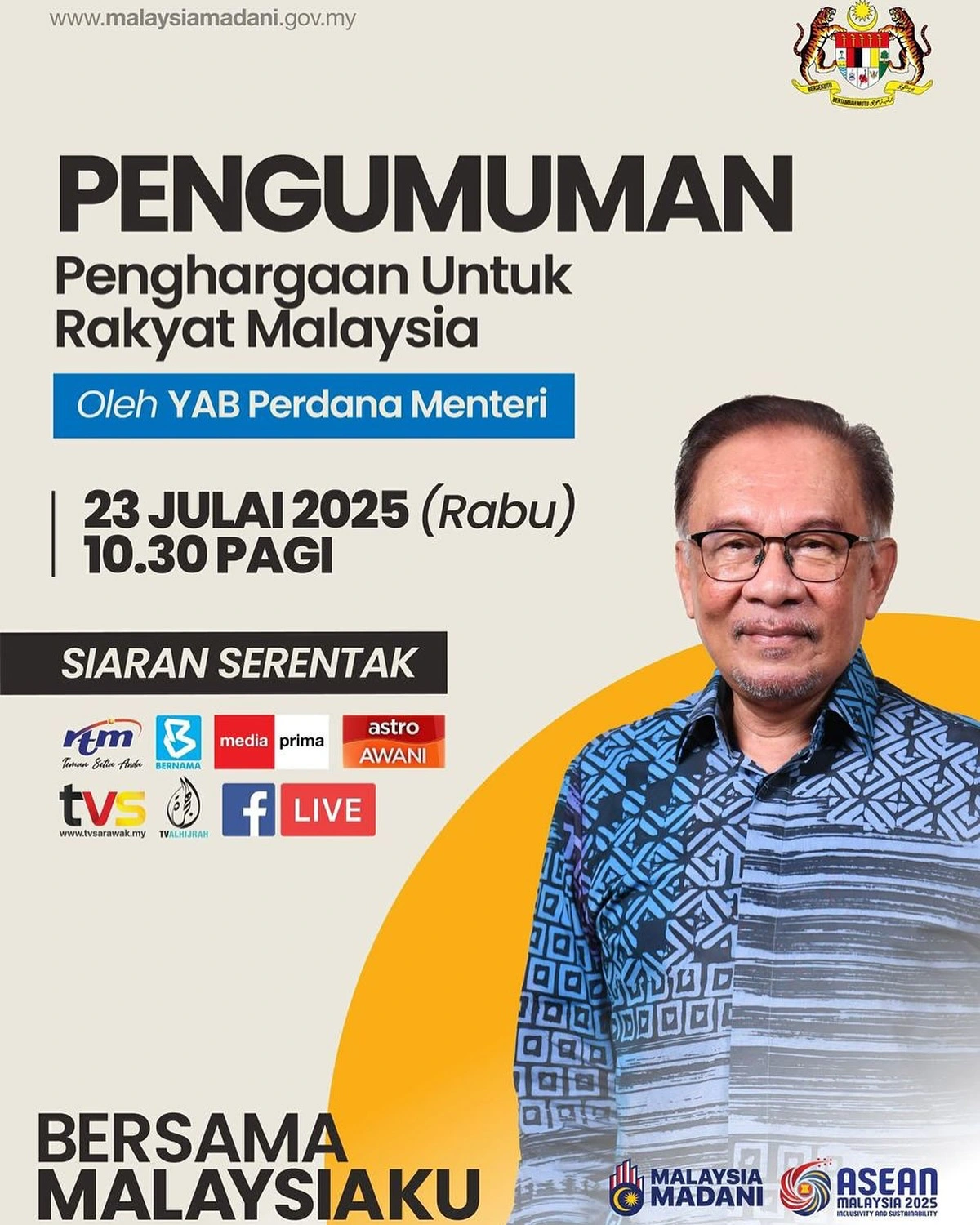 pengumuman anwar ibrahim